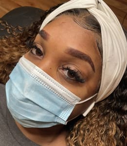 Eyebrow Tattoo result by Brow Aesthetics in Missouri City, TX