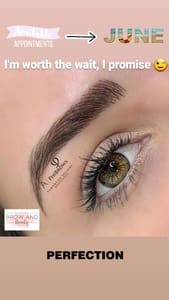 Eyebrow Tattoo result by Brow and Beauty Suite in Lakeland, FL