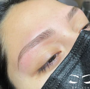 Eyebrow Tattoo result by Brow and Lash by Ash in Rochester, MN