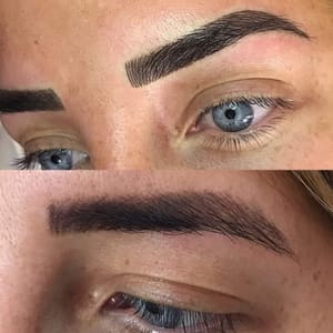Eyebrow Tattoo result by Brow and Lashes Hub in Valley Village, CA