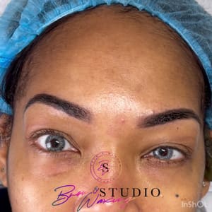 Eyebrow Tattoo result by Brow and Waxing Studio, LLC in Warner Robins, GA