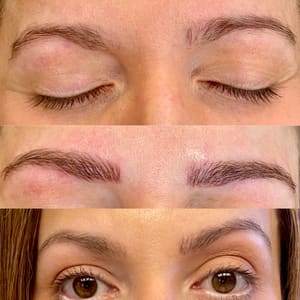 Eyebrow Tattoo result by Brow Art By Helen in Bothell, WA