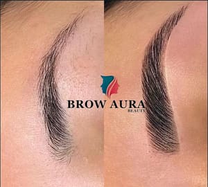 Eyebrow Tattoo result by Brow Aura (Eyebrow Threading & Microblading) in Mesa, AZ