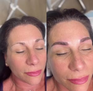 Eyebrow Tattoo result by Brow Babe Ink in Miller Place, NY