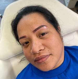 Eyebrow Tattoo result by Brow Babe Studio in Fayetteville, AR