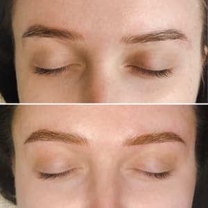 Eyebrow Tattoo result by brow babes llc in Hebron, OH