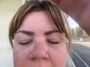 Eyebrow Tattoo result by Brow Baby Blading Permanent Makeup in Agoura Hills, CA