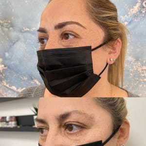 Eyebrow Tattoo result by Brow Baby Blading Permanent Makeup in Agoura Hills, CA