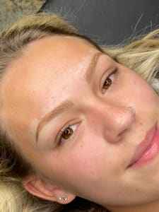 Eyebrow Tattoo result by Brow Baby Salon & Brow Bar in Boise, ID