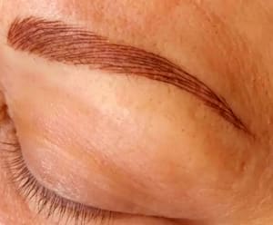 Eyebrow Tattoo result by Brow Bar by Amy… Microblading in Saginaw, MI