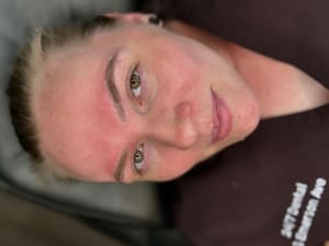 Eyebrow Tattoo result by Brow Bar Esthetics in Greenwood, IN