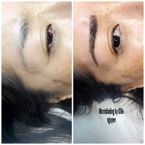 Eyebrow Tattoo result by Brow Bar Microblading in San Francisco, CA