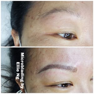 Eyebrow Tattoo result by Brow Bar Microblading in San Francisco, CA