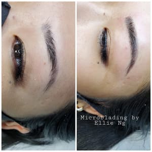 Eyebrow Tattoo result by Brow Bar Microblading in San Francisco, CA