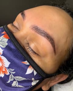 Eyebrow Tattoo result by Brow Bar XO in El Paso, TX