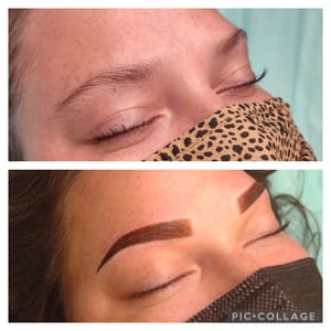 Eyebrow Tattoo result by Brow Beauty in Cordova, TN