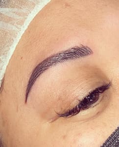 Eyebrow Tattoo result by Brow Belle Microblading Studio in Puyallup, WA