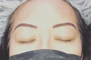 Eyebrow Tattoo result by Brow Belle Microblading Studio in Puyallup, WA