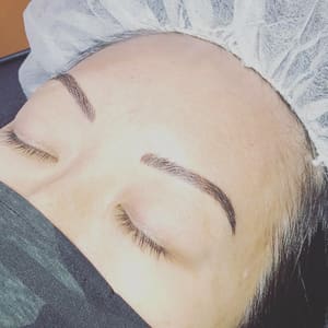 Eyebrow Tattoo result by Brow Belle Microblading Studio in Puyallup, WA