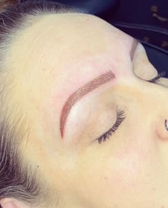 Eyebrow Tattoo result by Brow Belle Microblading Studio in Puyallup, WA