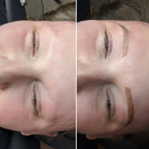 Eyebrow Tattoo result by Brow Bliss By Nicole in Greenwood, IN