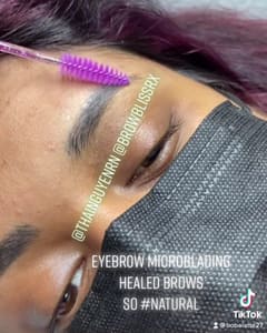 Eyebrow Tattoo result by Brow Bliss Rx in Weymouth, MA