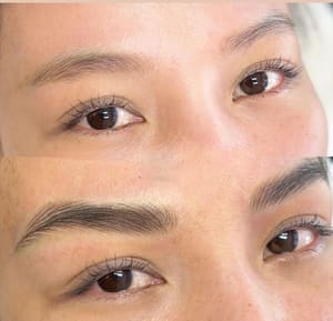 Eyebrow Tattoo result by Brow Bliss Studio in Tomball, TX