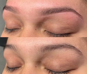 Eyebrow Tattoo result by Brow & Bronze LLC in Green Bay, WI