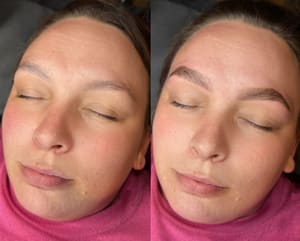 Eyebrow Tattoo result by Brow & Bronze LLC in Green Bay, WI