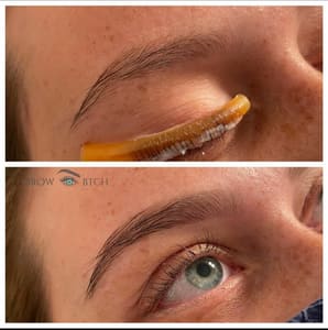Eyebrow Tattoo result by Brow Btch Inc in Merrick, NY