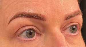 Eyebrow Tattoo result by Brow Cafe - DBA: Joy’s Ink Atelier in Woodland Hills, CA
