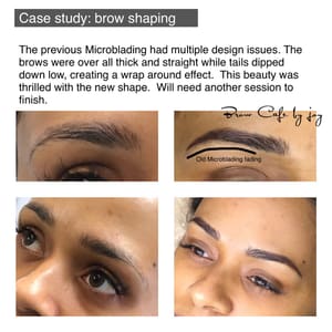 Eyebrow Tattoo result by Brow Cafe - DBA: Joy’s Ink Atelier in Woodland Hills, CA