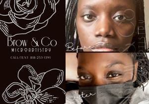 Eyebrow Tattoo result by Brow & Co MicroArtistry in Los Angeles, CA