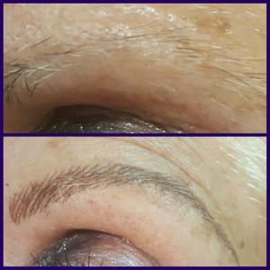 Eyebrow Tattoo result by Brow Couture Studio in Tyler, TX