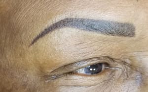 Eyebrow Tattoo result by Brow Couture Studio in Tyler, TX