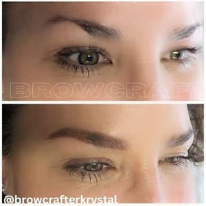 Eyebrow Tattoo result by Brow Craft Studio in Tucson, AZ
