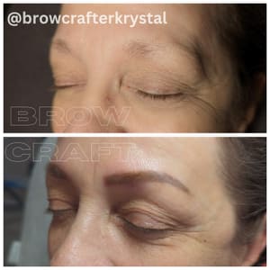 Eyebrow Tattoo result by Brow Craft Studio in Tucson, AZ