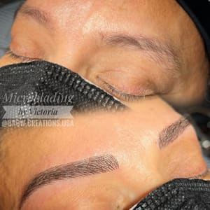 Eyebrow Tattoo result by Brow Creations USA in Charlotte, NC