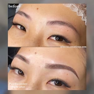 Eyebrow Tattoo result by Brow Creations USA in Charlotte, NC