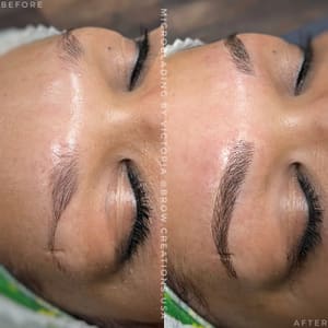 Eyebrow Tattoo result by Brow Creations USA in Charlotte, NC