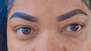 Eyebrow Tattoo result by Brow Dannie Beauty Studio in Colton, CA