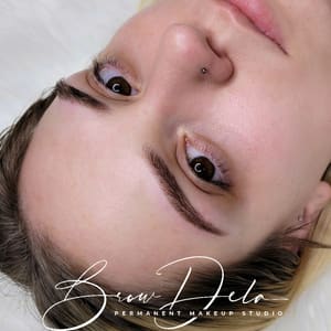 Eyebrow Tattoo result by Brow Dela Permanent Makeup Studio in Scottsdale, AZ