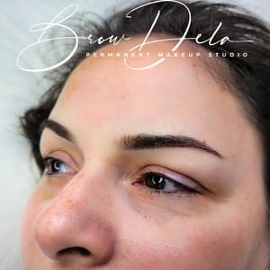 Eyebrow Tattoo result by Brow Dela Permanent Makeup Studio in Scottsdale, AZ