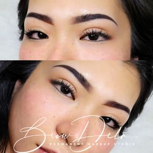 Eyebrow Tattoo result by Brow Dela Permanent Makeup Studio in Scottsdale, AZ