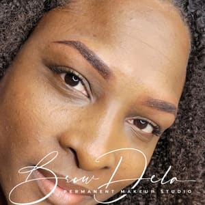 Eyebrow Tattoo result by Brow Dela Permanent Makeup Studio in Scottsdale, AZ