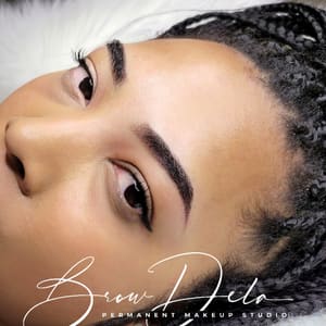 Eyebrow Tattoo result by Brow Dela Permanent Makeup Studio in Scottsdale, AZ