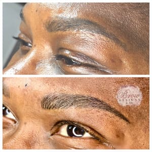 Eyebrow Tattoo result by BROW Designs by Julia in Sugar Hill, GA