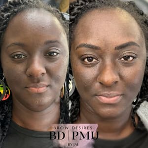 Eyebrow Tattoo result by Brow Desires PMU By Jae in Parrish, FL