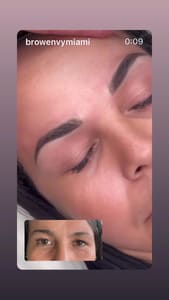 Eyebrow Tattoo result by Brow Envy Miami in Miramar, FL