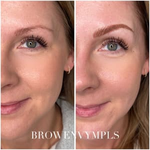Eyebrow Tattoo result by Brow Envy Mpls in St Louis Park, MN